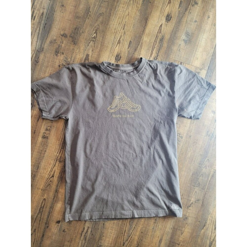 Life Is Good Born To Run T Shirt Size Small